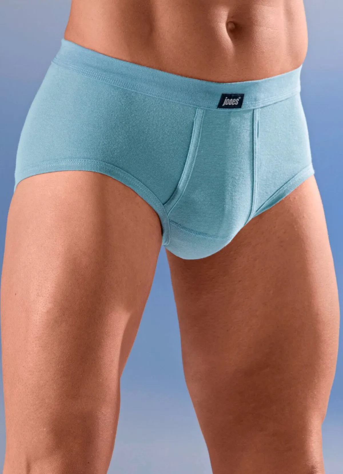 Herren BADER Viererpack Slips mit Softbund