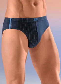 Herren BADER Viererpack Sips it Streifendessin