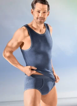 Herren BADER Viererpack Sportjacken aus Feinripp