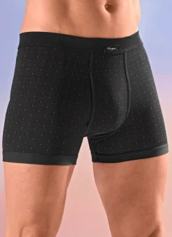 Herren GLEYMOR Viererpack Unterhosen mit Alloverdessin