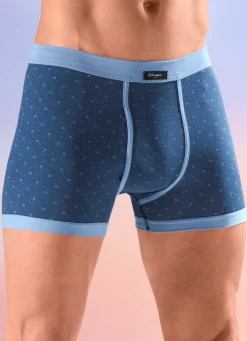 Herren GLEYMOR Viererpack Unterhosen mit Alloverdessin