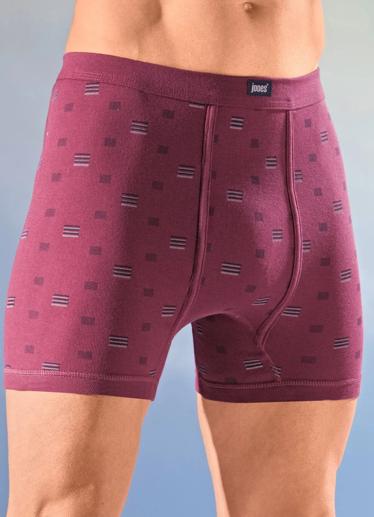 Herren BADER Viererpack Unterhosen mit Softbund