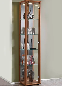 BADER Vitrine, 1-türig, mit LED-Beleuchtung