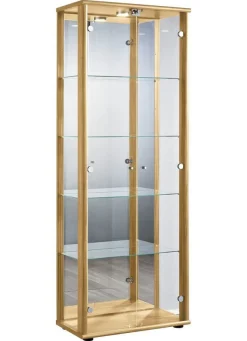 BADER Vitrine, 2-türig, mit LED-Beleuchtung