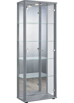 BADER Vitrine, 2-türig, mit LED-Beleuchtung