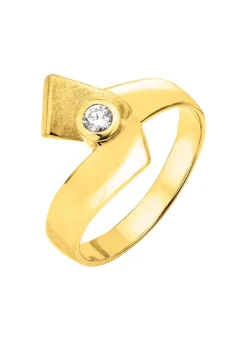 Damen BADER Vollendete Form: Damenring mit Brillant