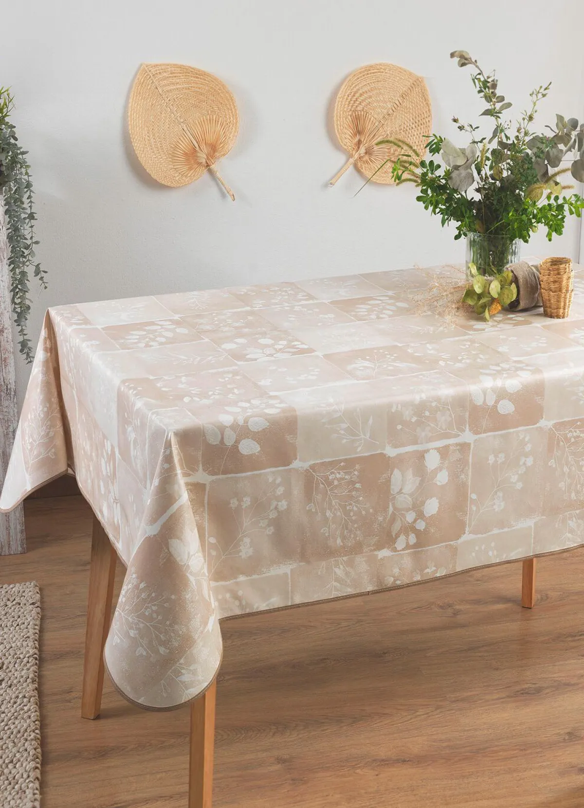 BADER Wachstuch-Tischdecke in toller Patchwork-Optik
