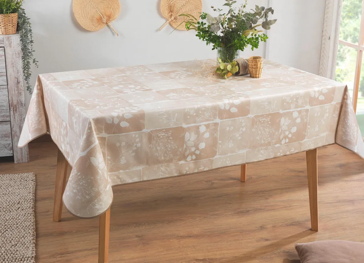 BADER Wachstuch-Tischdecke in toller Patchwork-Optik