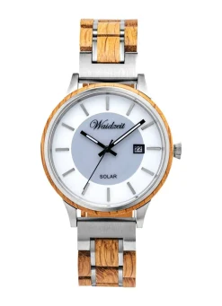 Herren WAIDZEIT Solar-Herrenuhr SLB02W