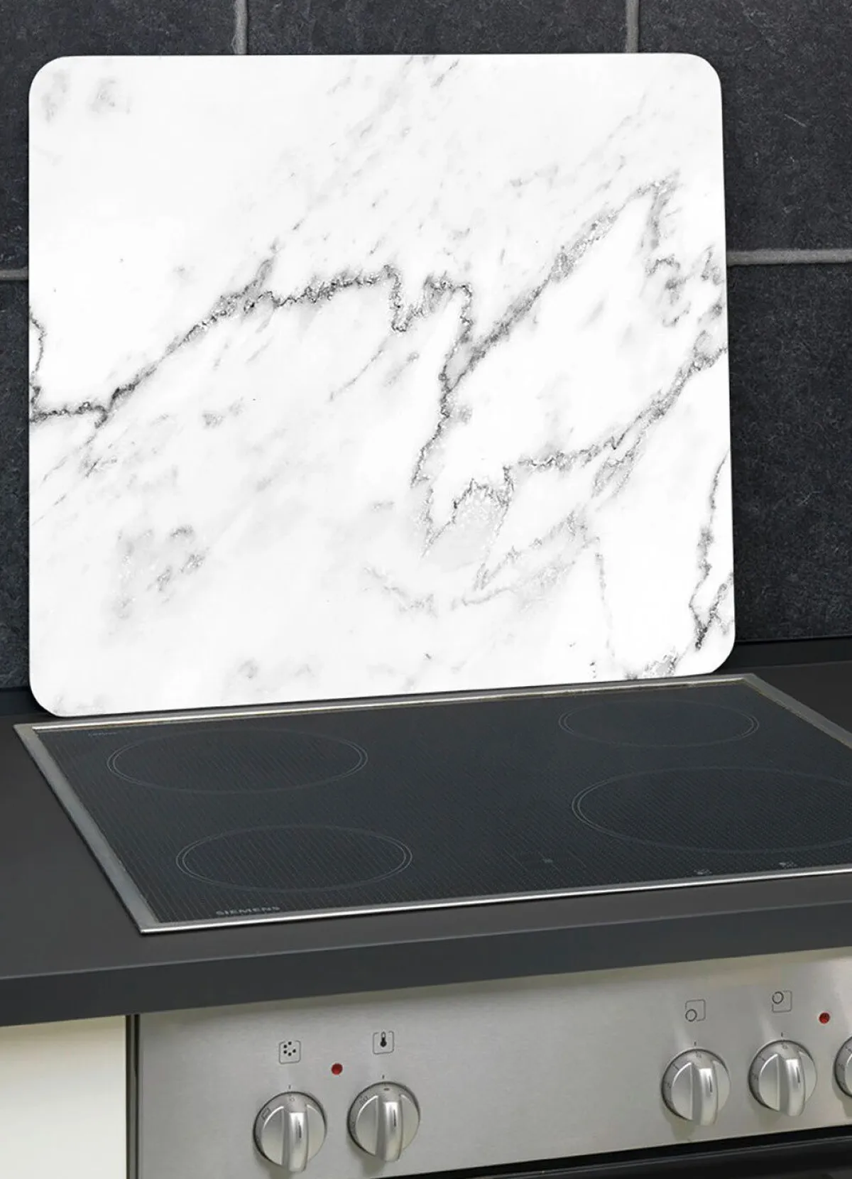 WENKO Wandblende aus Glas in -Optik