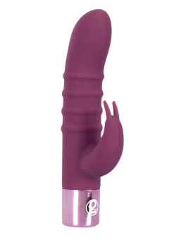 BADER Wasserdichter Vibrator mit Klitoris-Stimulator