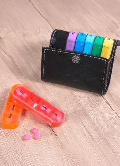 BADER Wellys® Pillenbox 7 Tage mit Etui