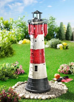 BADER Wetterfester Solar-Leuchtturm XL
