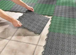 BADER Witterungsbeständige Terrassenfliesen mit Klicksystem