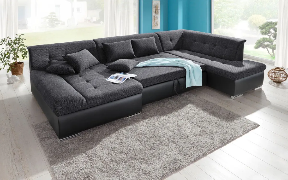 BADER Wohnlandschaft mit Bettfunktion