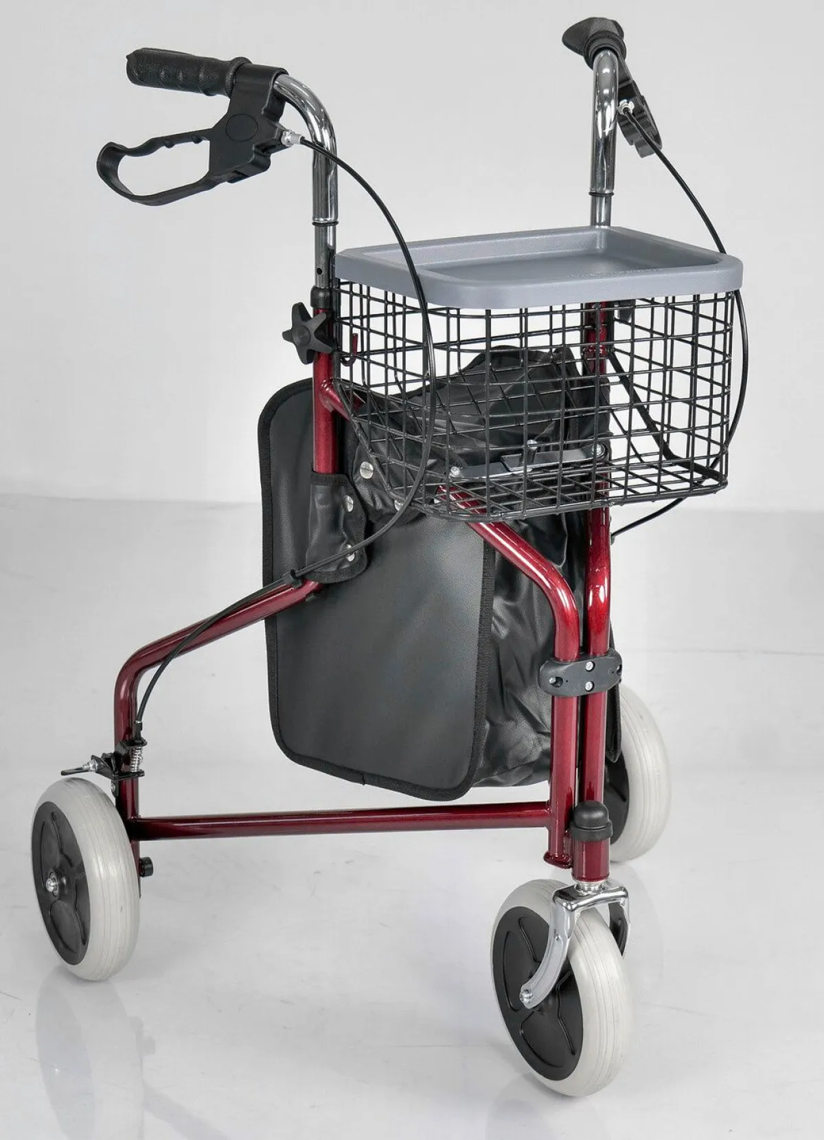 BADER Wohnungs-Rollator mit anatomisch geformten Handgriffen