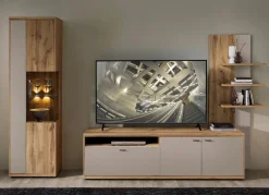 BADER Wohnwand mit LED-Beleuchtung
