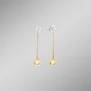 Damen BADER Wunderschöne Ohrstecker in Bicolor