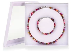 Damen BADER Wundervoll funkelndes Schmuck-Set, 2-teilig