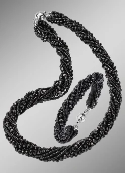Damen BADER Wundervoll funkelndes Schmuck-Set, 2-teilig