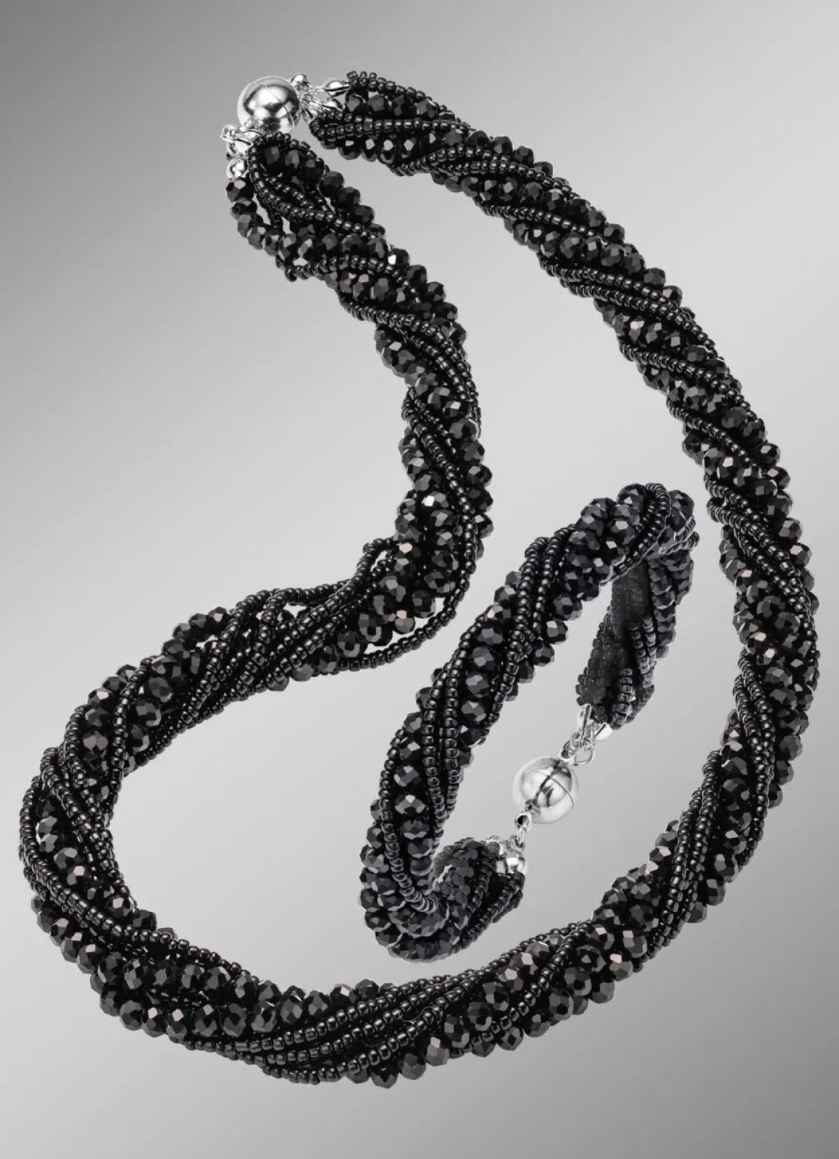 Damen BADER Wundervoll funkelndes Schmuck-Set, 2-teilig