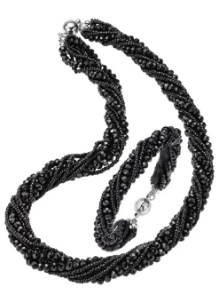 Damen BADER Wundervoll funkelndes Schmuck-Set, 2-teilig
