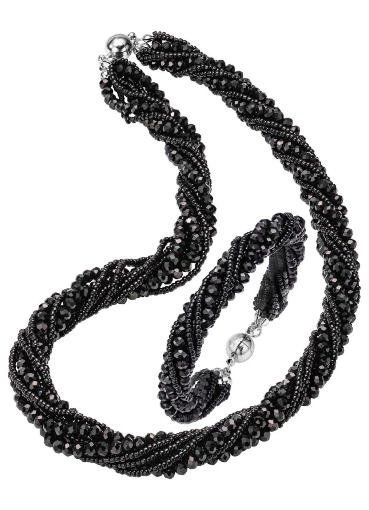 Damen BADER Wundervoll funkelndes Schmuck-Set, 2-teilig
