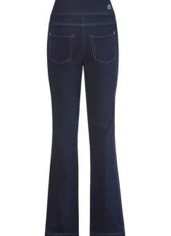 Damen ASCARI Yoga-Jeans mit ausgestellter Fußweite
