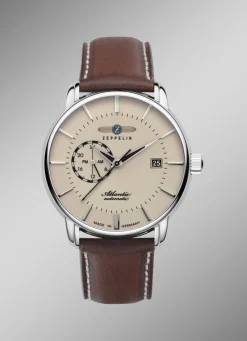 Herren ZEPPELIN -Automatik-Herrenuhr mit Lederband