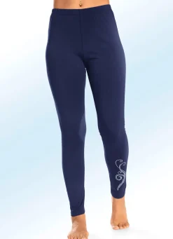 Damen PLANTIER Zweierpack Leggings mit bequemem Dehnbund
