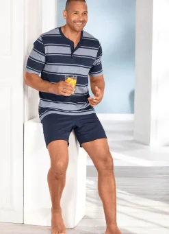 Herren BADER Zweierpack Shortys mit Knopfleiste