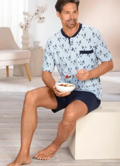 Herren BADER Zweierpack Shortys mit Knopfleiste