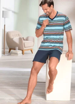 Herren BADER Zweierpack Shortys mit V-Ausschnitt