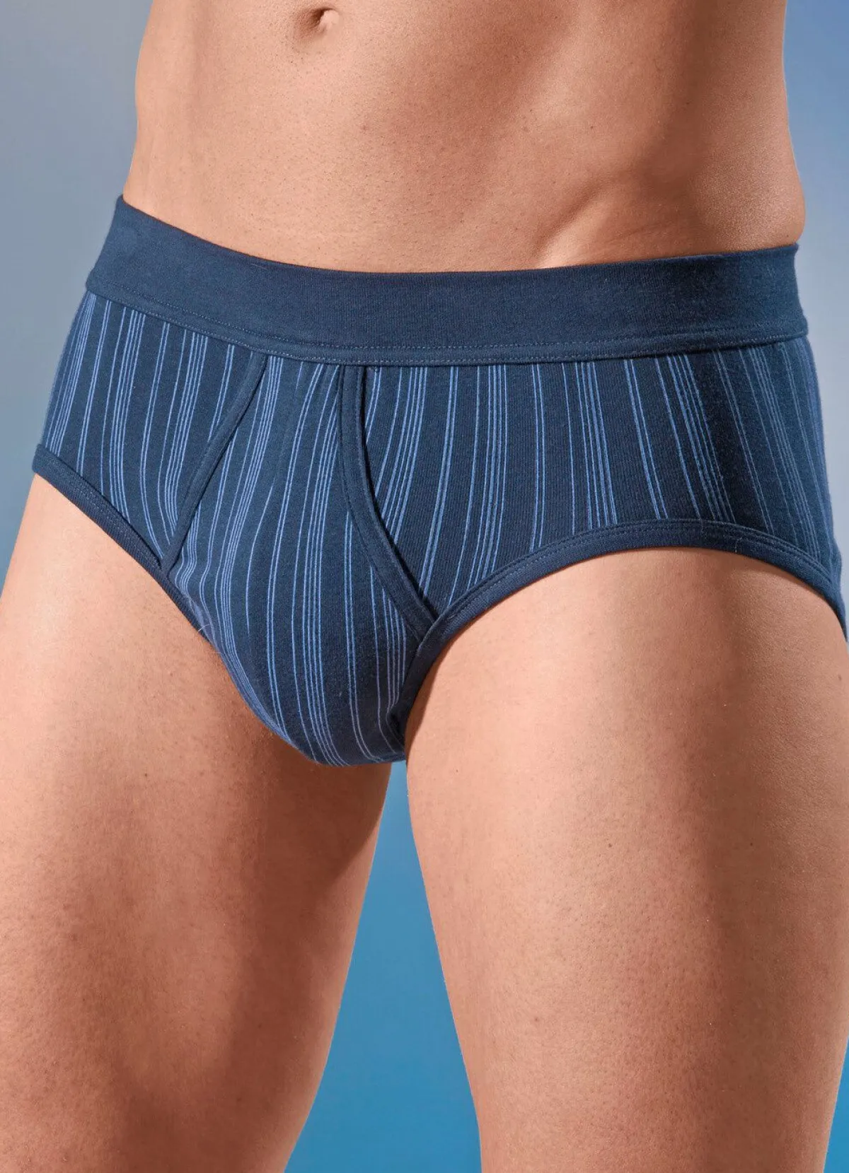 Herren SCHIESSER Zweierpack Slips mit Softbund